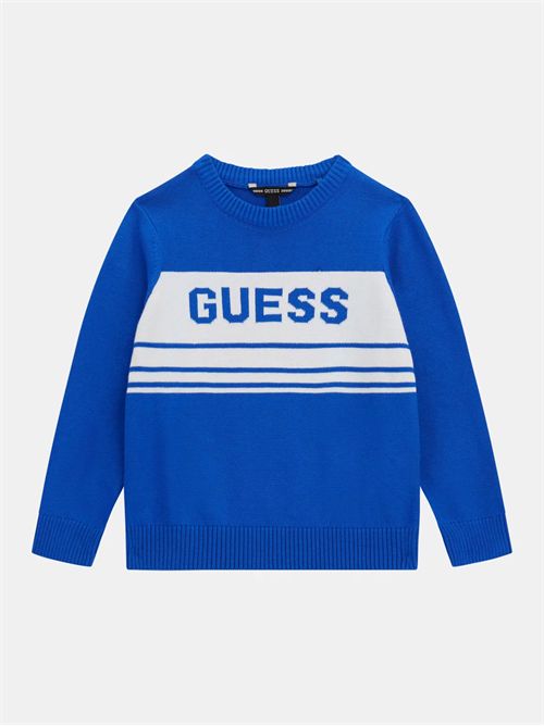 Maglione logo ricamato GUESS | N5YR01Z0140/G76G